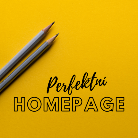 Perfektní homepage
